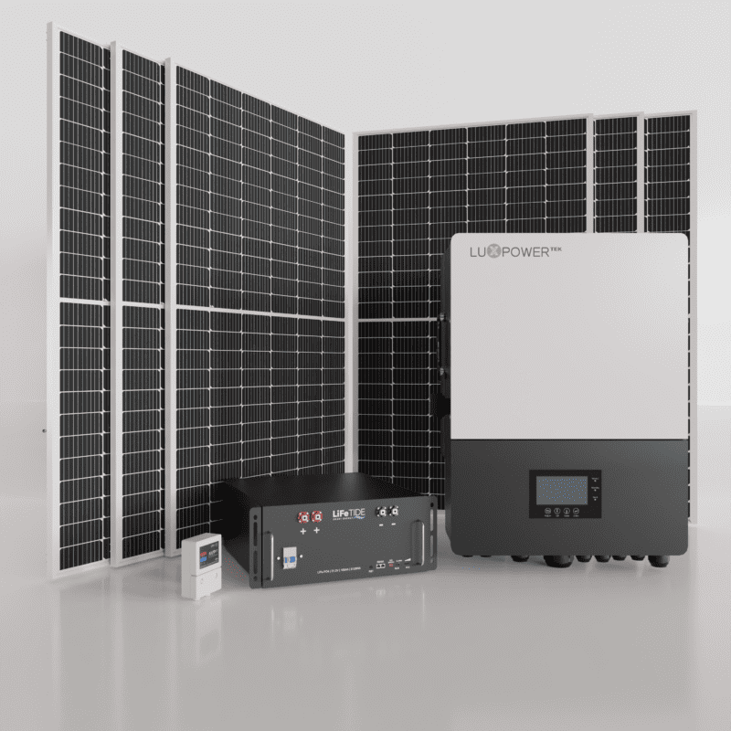 10kW LuxPower Solar System. 5120Wh Lithium Battery for Solar 100ah. LuxPower Hybrid Inverter. 6x 565W JA Solar Panels. Hybrid Solar System for Sale South Africa.