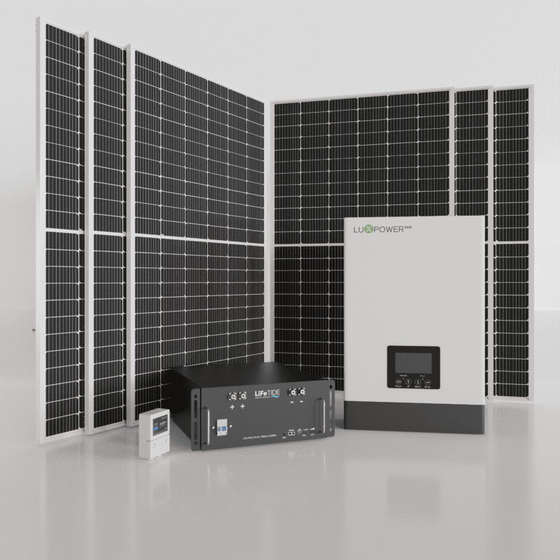 5kW LuxPower Solar System. 5120Wh 100ah Lithium Battery for Solar. LuxPower Inverter. 6x 565W JA Solar Panels. Hybrid Solar System for Sale South Africa.