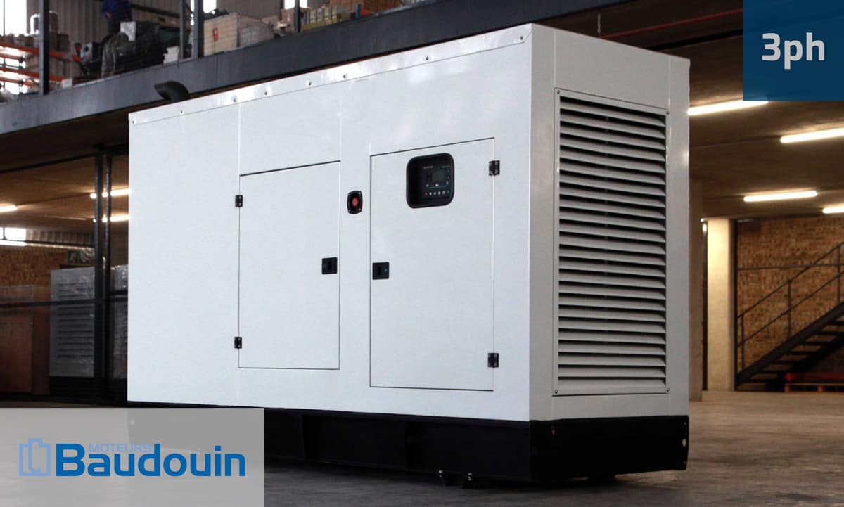 200kVa Baudouin Diesel Generator for Sale in South Africa. Baudouin Generator Prices. GKB220. Silent Generator.
