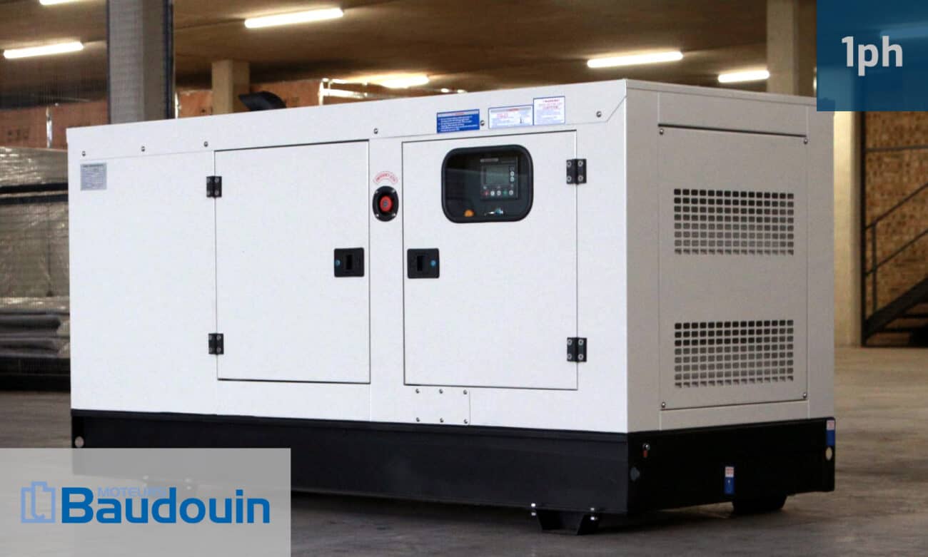 20kVa Baudouin Diesel Generator for Sale in South Africa. Baudouin Generator Prices. GKB22. Silent Generator. Single Phase