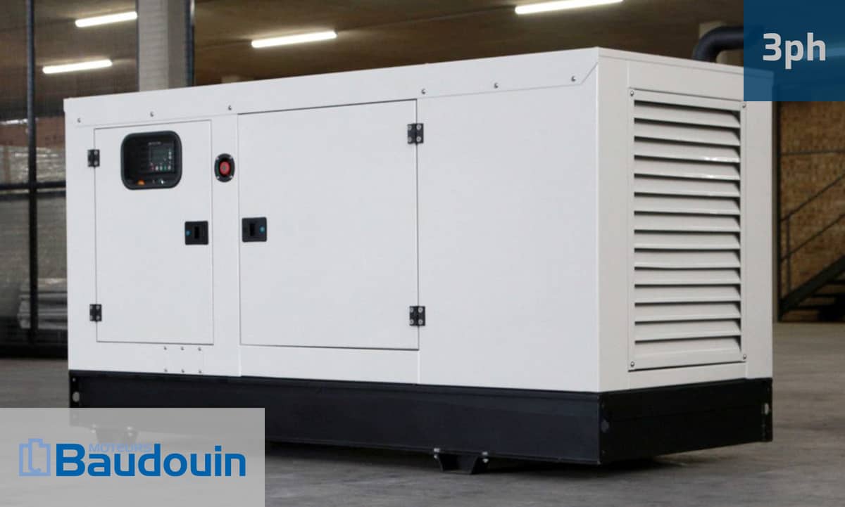 40kVa Baudouin Diesel Generator for Sale in South Africa. Baudouin Generator Prices. GKB44. Silent Generator.