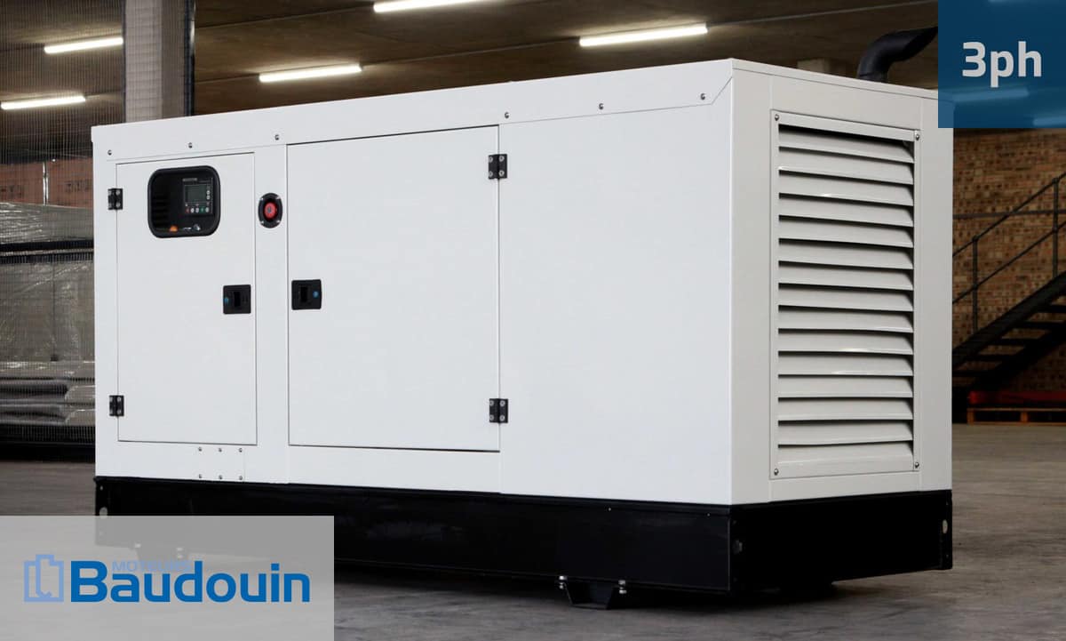 45kVa Baudouin Diesel Generator for Sale in South Africa. Baudouin Generator Prices. GKB55. Silent Generator.