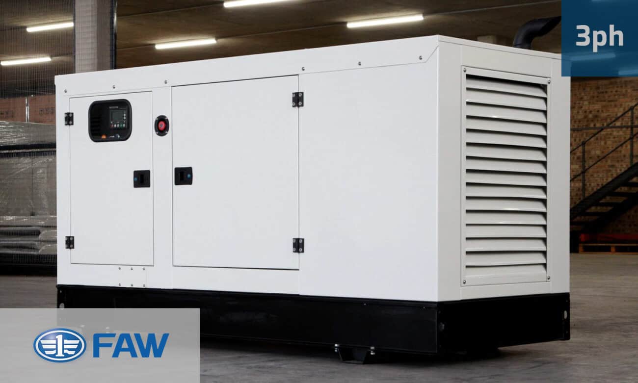 60kVa FAW Diesel Generator for Sale in South Africa. FAW Generator Prices. GKO3-66. Silent Generator.