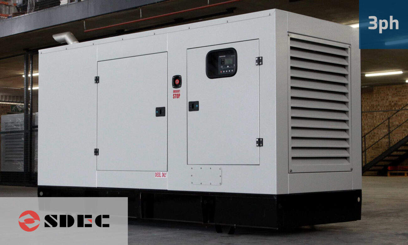 100kVa SDEC Diesel Generator for Sale in South Africa. SDEC Generator Prices. GKDS110. Silent Generator.