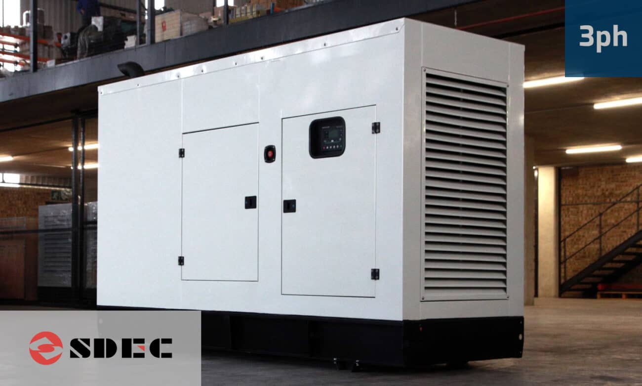 200kVa SDEC Diesel Generator for Sale in South Africa. SDEC Generator Prices. GKDS220. Silent Generator.