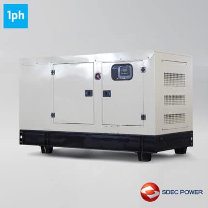 30kVA SDEC Silent Diesel Generator 1-Phase
